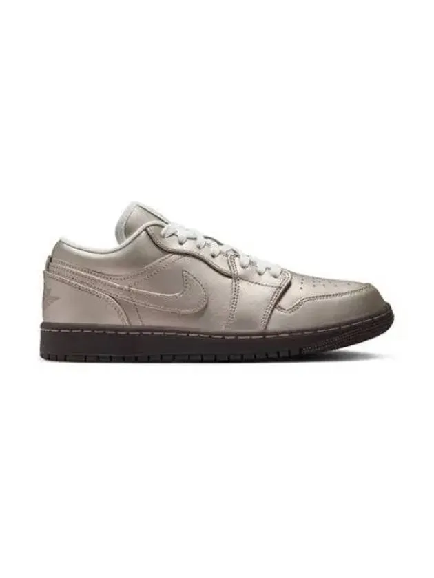 1 SE Low Top Sneakers Metallic Zinc