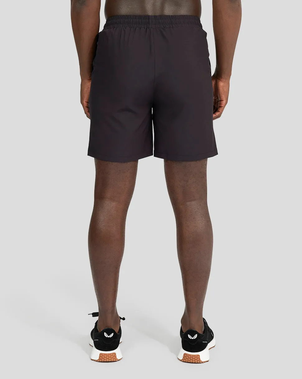 Black Protek Training 7-Inch Shorts - Men’s Gym Shorts, Comfortable Workout Shorts