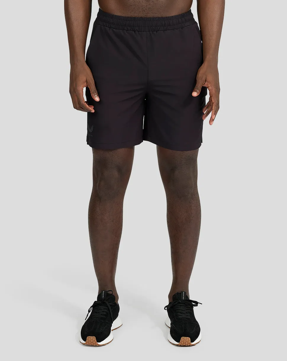 Black Protek Training 7-Inch Shorts - Men’s Gym Shorts, Comfortable Workout Shorts