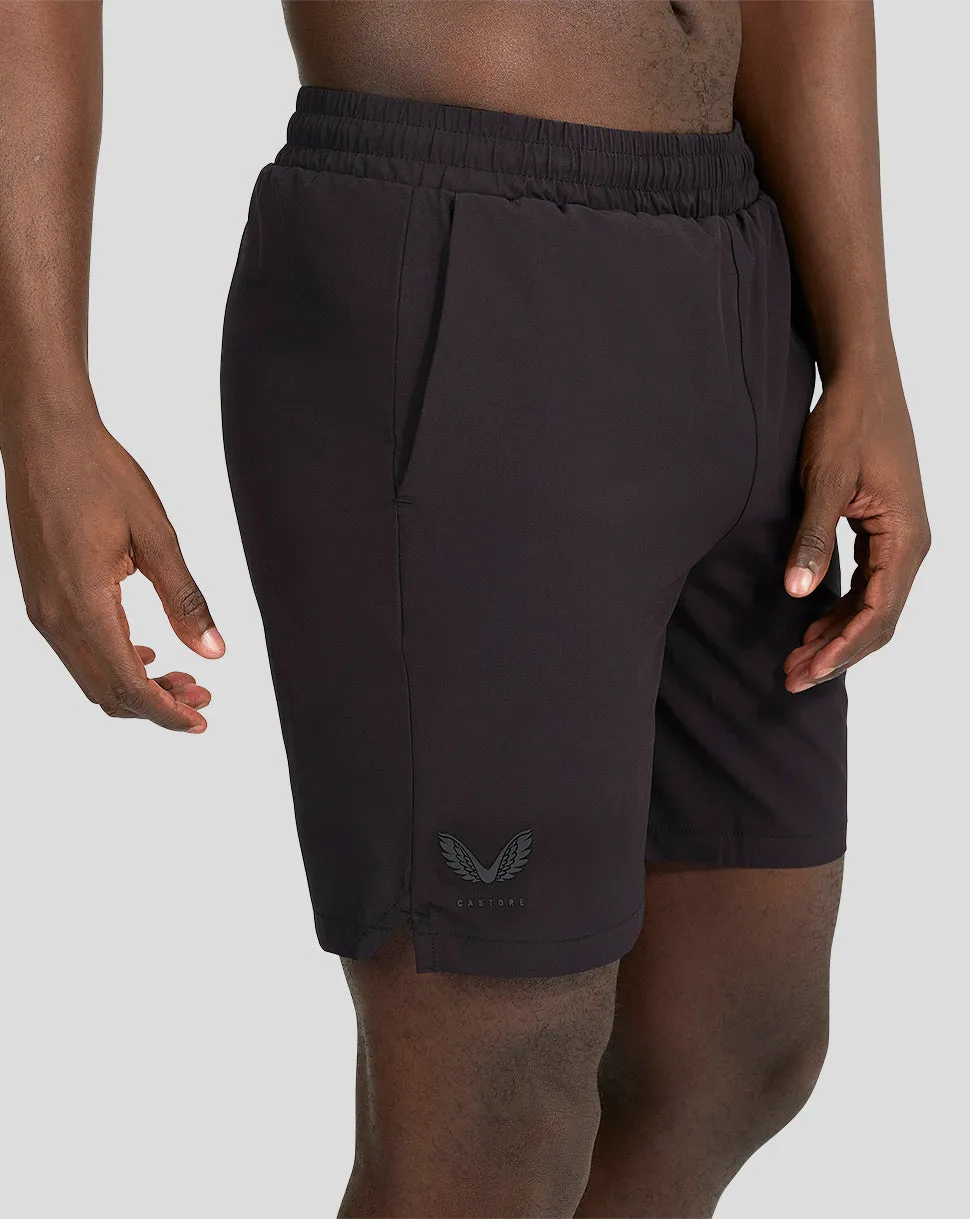 Black Protek Training 7-Inch Shorts - Men’s Gym Shorts, Comfortable Workout Shorts
