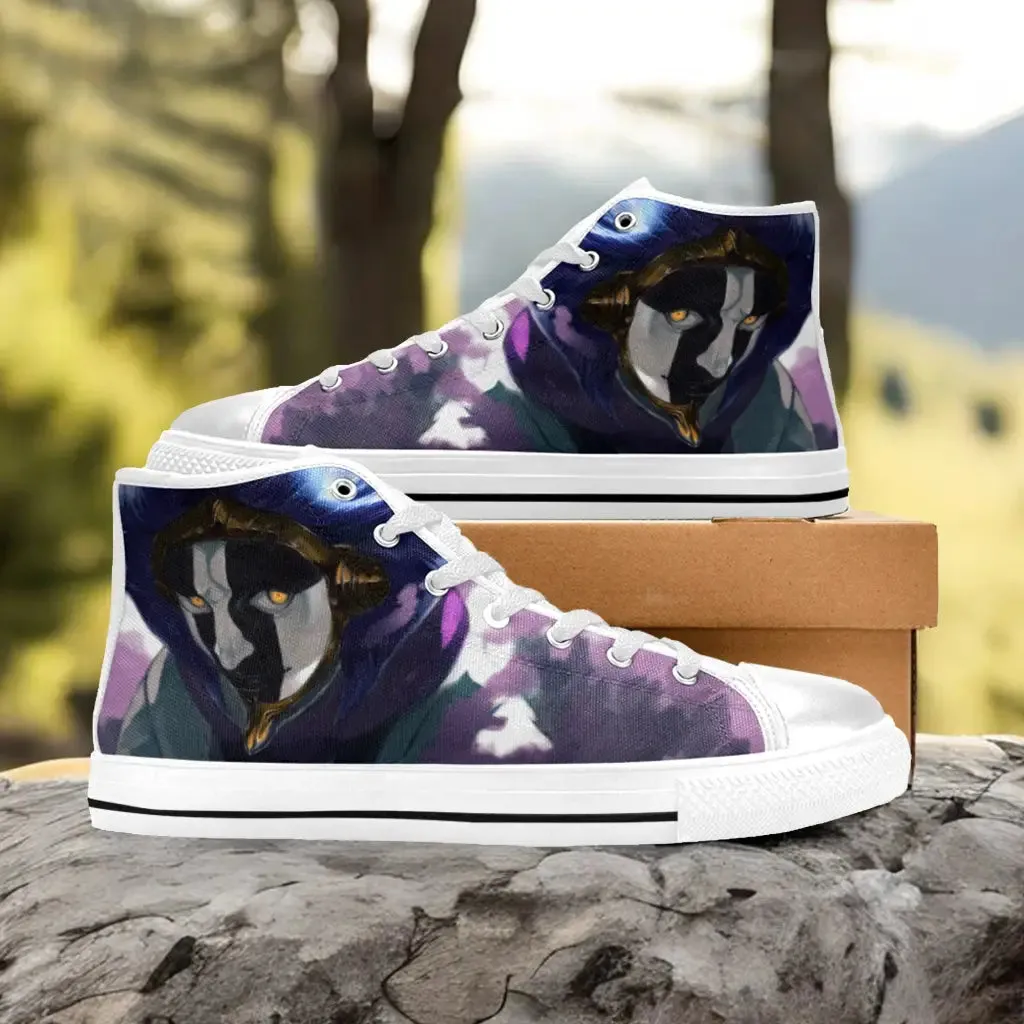 Bleach Mayuri Kurotsuchi Shoes High Top Sneakers for Kids and Adults