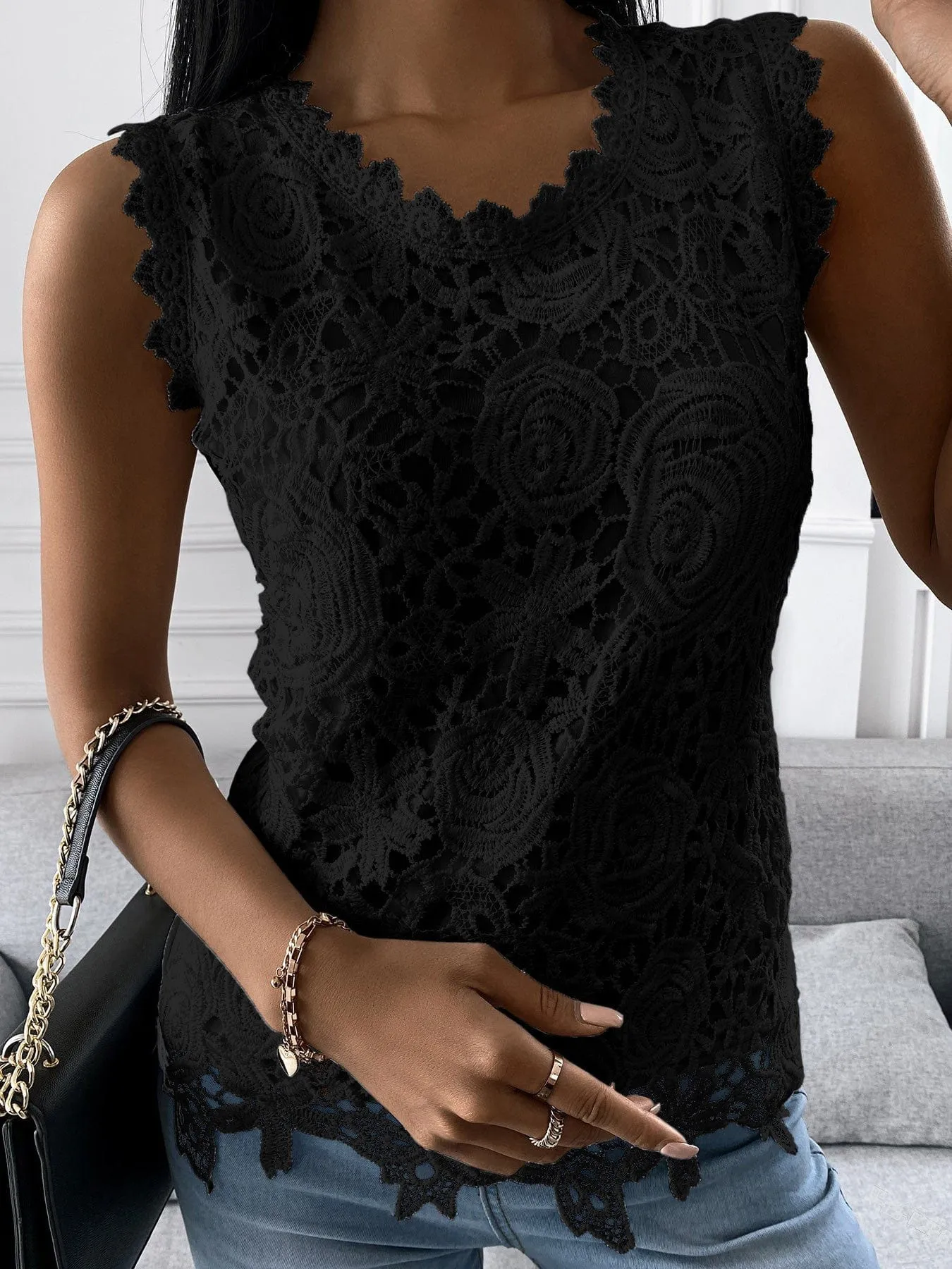 Bohemian Lace Cami