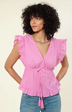 Cadana Solid Cropped Top