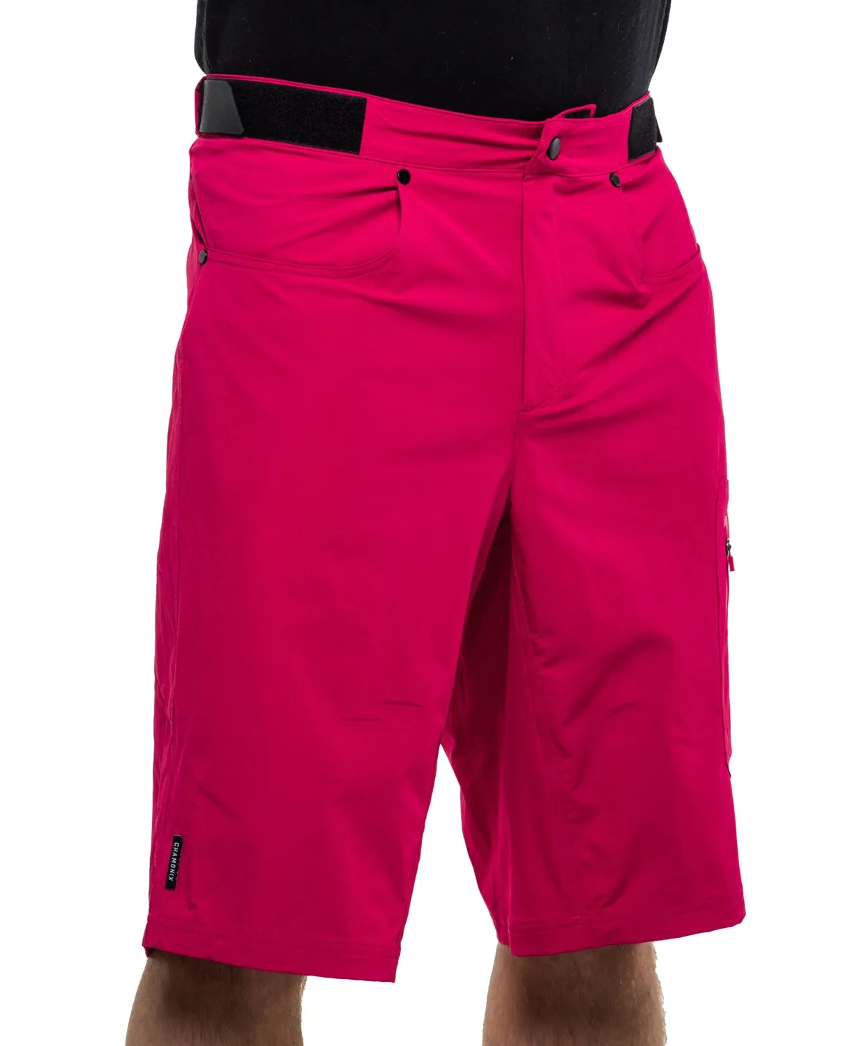 CHAMONIX CORSICA W/ LINER MTB BIKE SHORTS - Red - Size L or XL Only - Sale