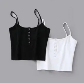 Dana Casual Button Top