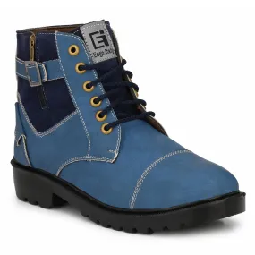 Eego Italy® Blue Stylish Casual Boots
