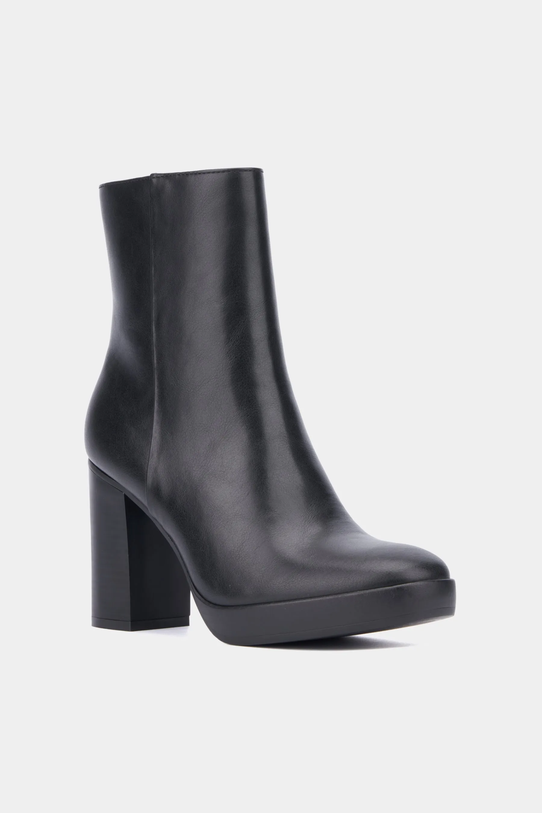 Fay Chunky Heel Ankle Boots