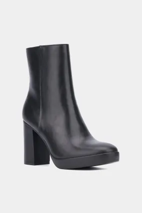 Fay Chunky Heel Ankle Boots