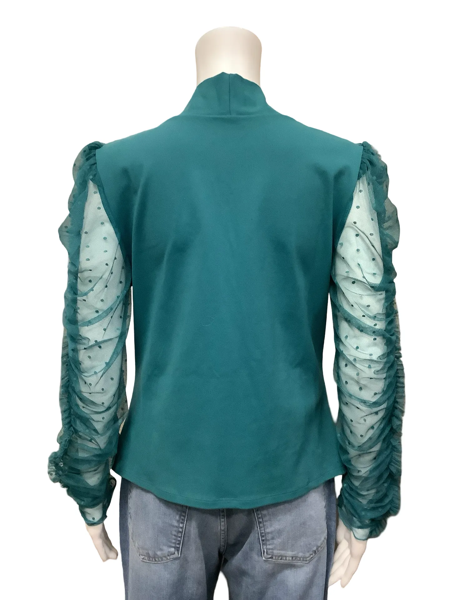 Free People Intimate V Neck Lace Pattern Top Size: XL
