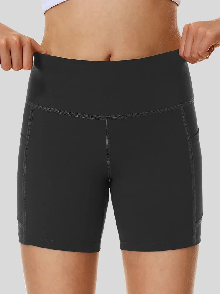 IUGA 5'' Girl's Volleyball Shorts With Pockets