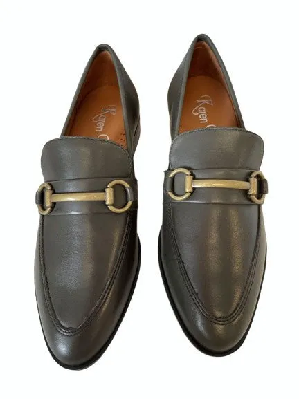 Karen Koo 78502GRN-Loafer