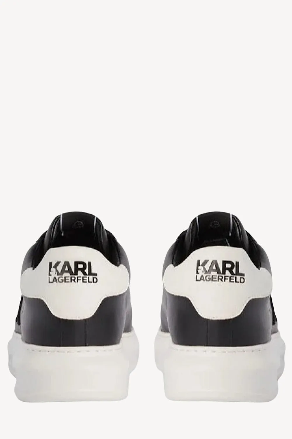Karl Lagerfeld Ανδρικά Sneakers Kapri Ikonik Lace-Up Μαύρα KL52530