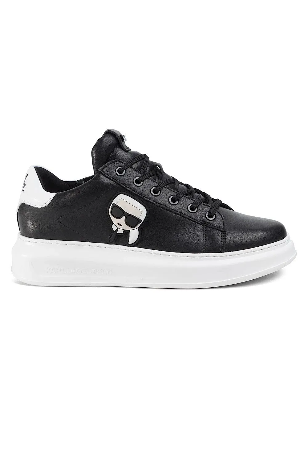 Karl Lagerfeld Ανδρικά Sneakers Kapri Ikonik Lace-Up Μαύρα KL52530