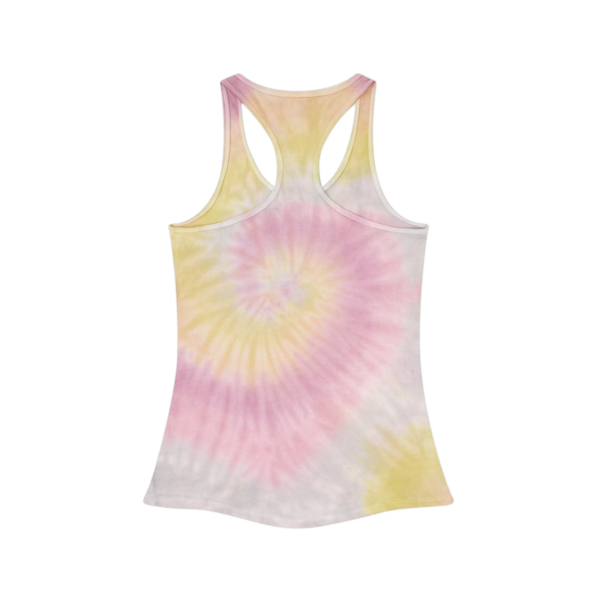 Keep Calm Tie Dye Racerback Tank Top