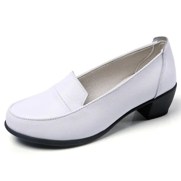 Leather Office Work Loafers