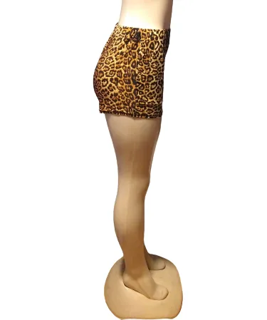 Leopard Shorts