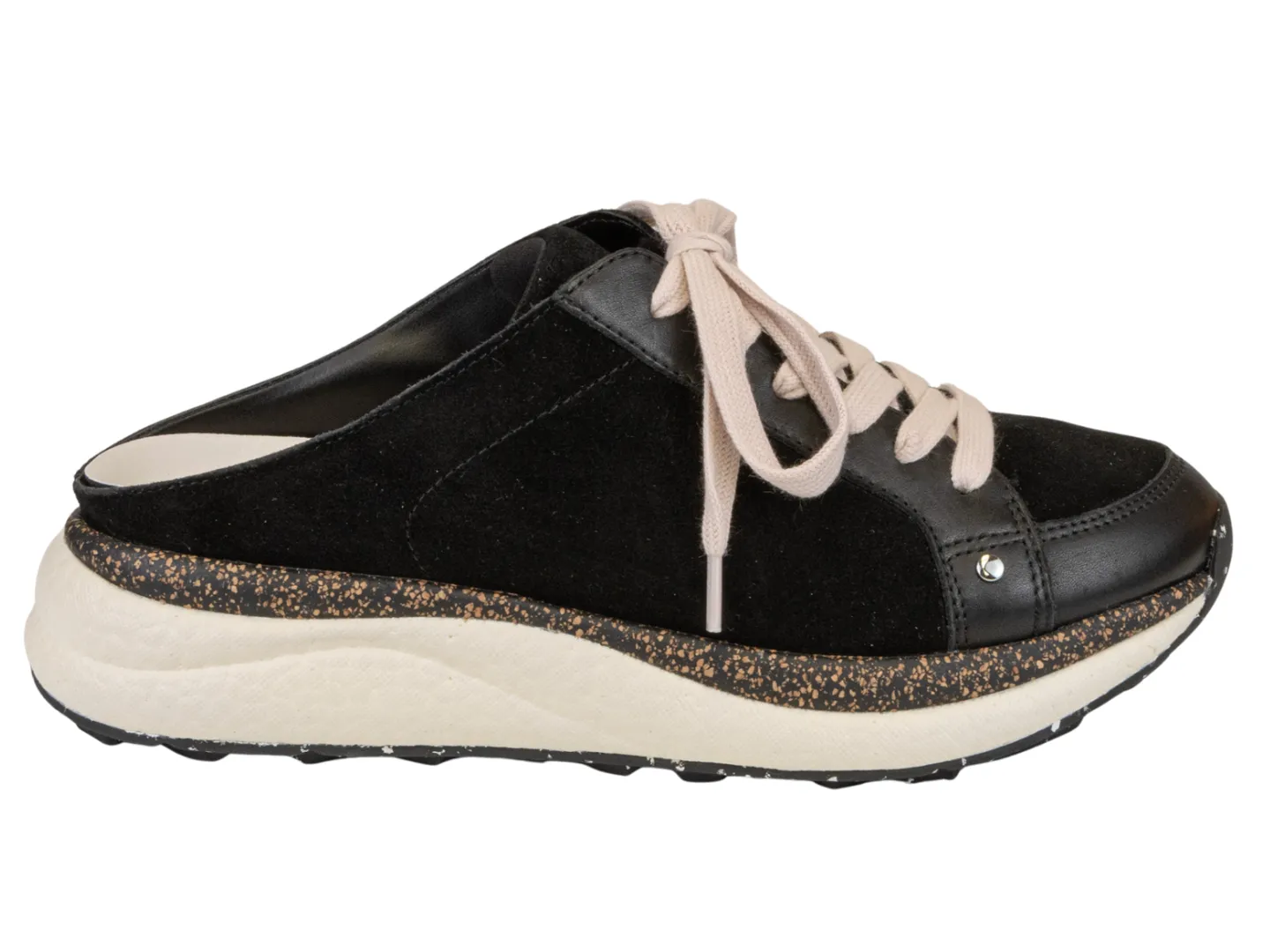 OTBT - SWIFTSTEP in BLACK Backless Sneakers