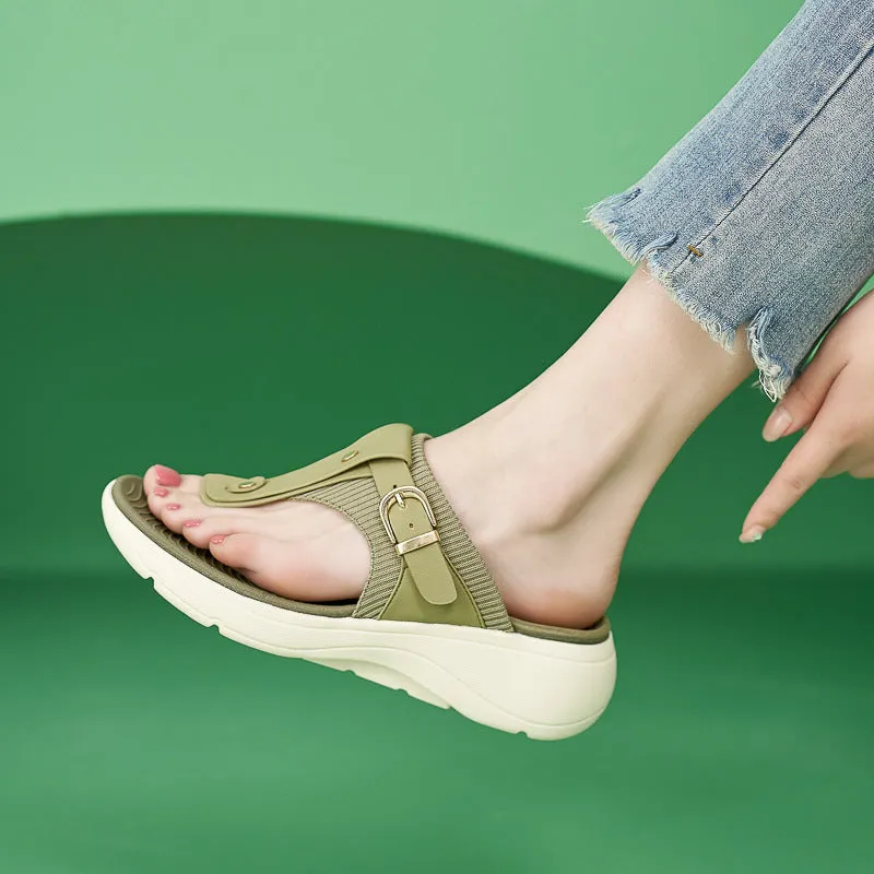 SIKETU | Comfortable Womens Wedge Sandals for Wider Feet