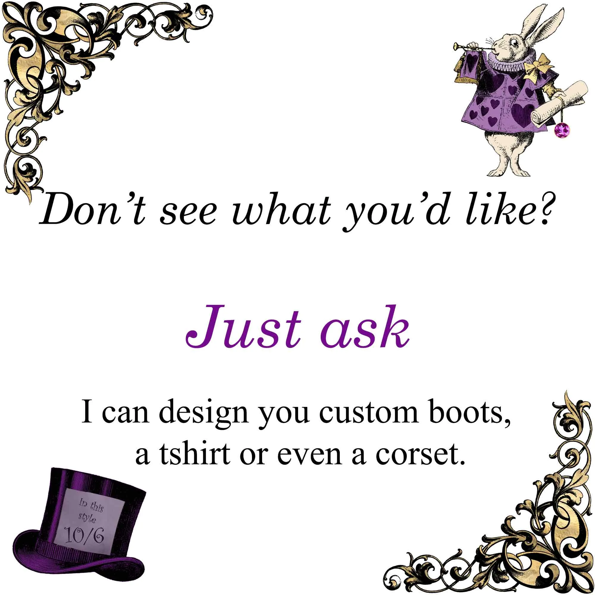 Steampunk Clock Combat Boots (JPREGSTEAM41)