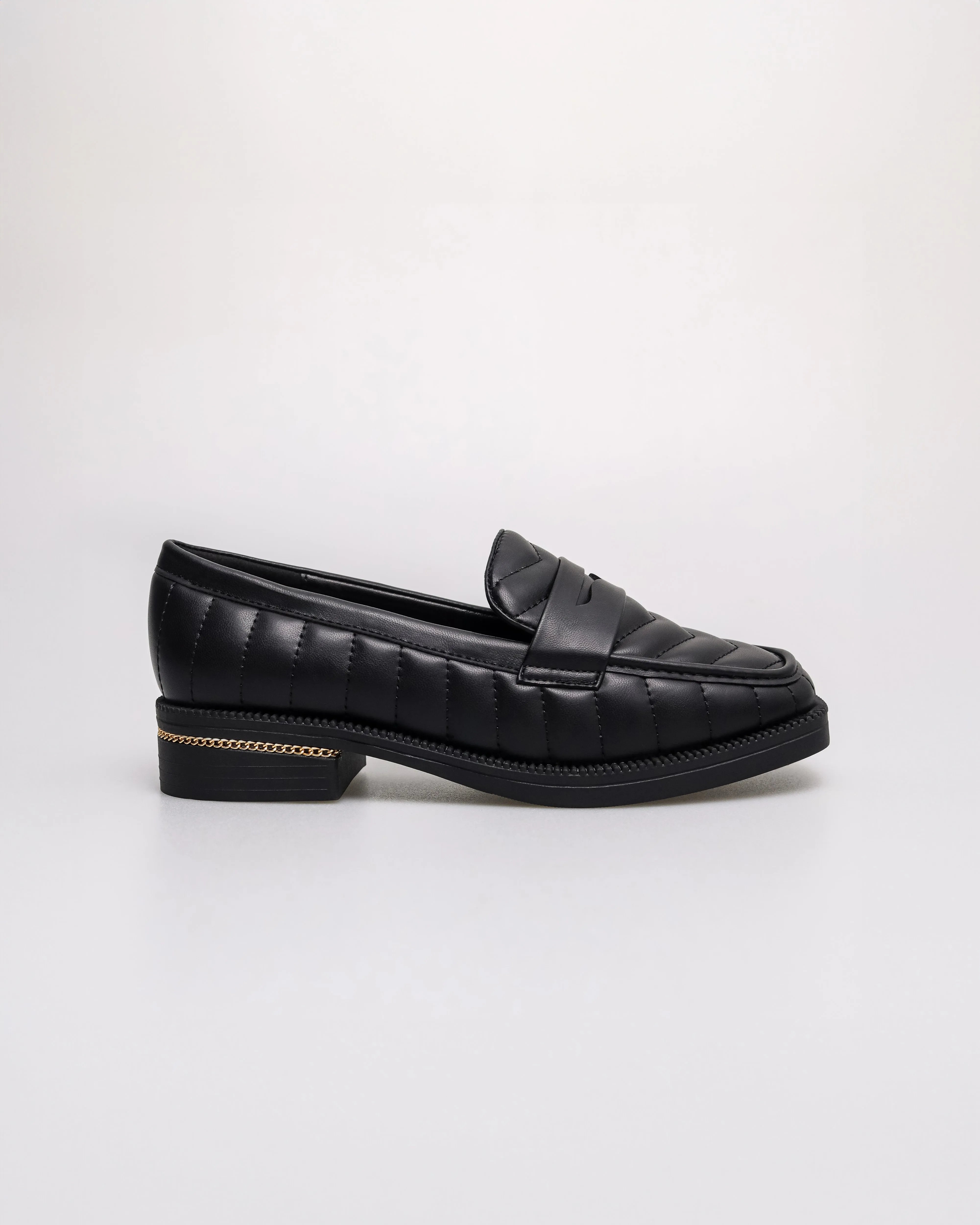 Tomaz FL079 Ladies Quilted Elegance Penny Loafers