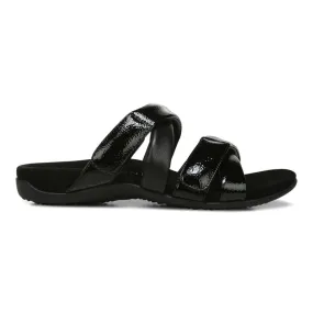 Vionic Women's Hadlie Slide Sandals- Black
