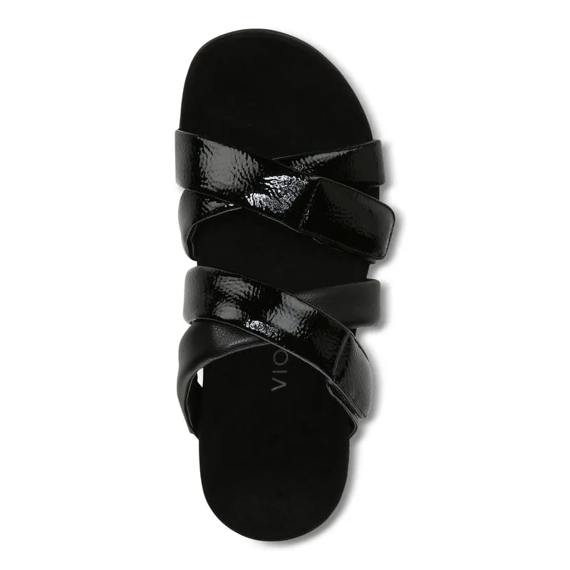 Vionic Women's Hadlie Slide Sandals- Black