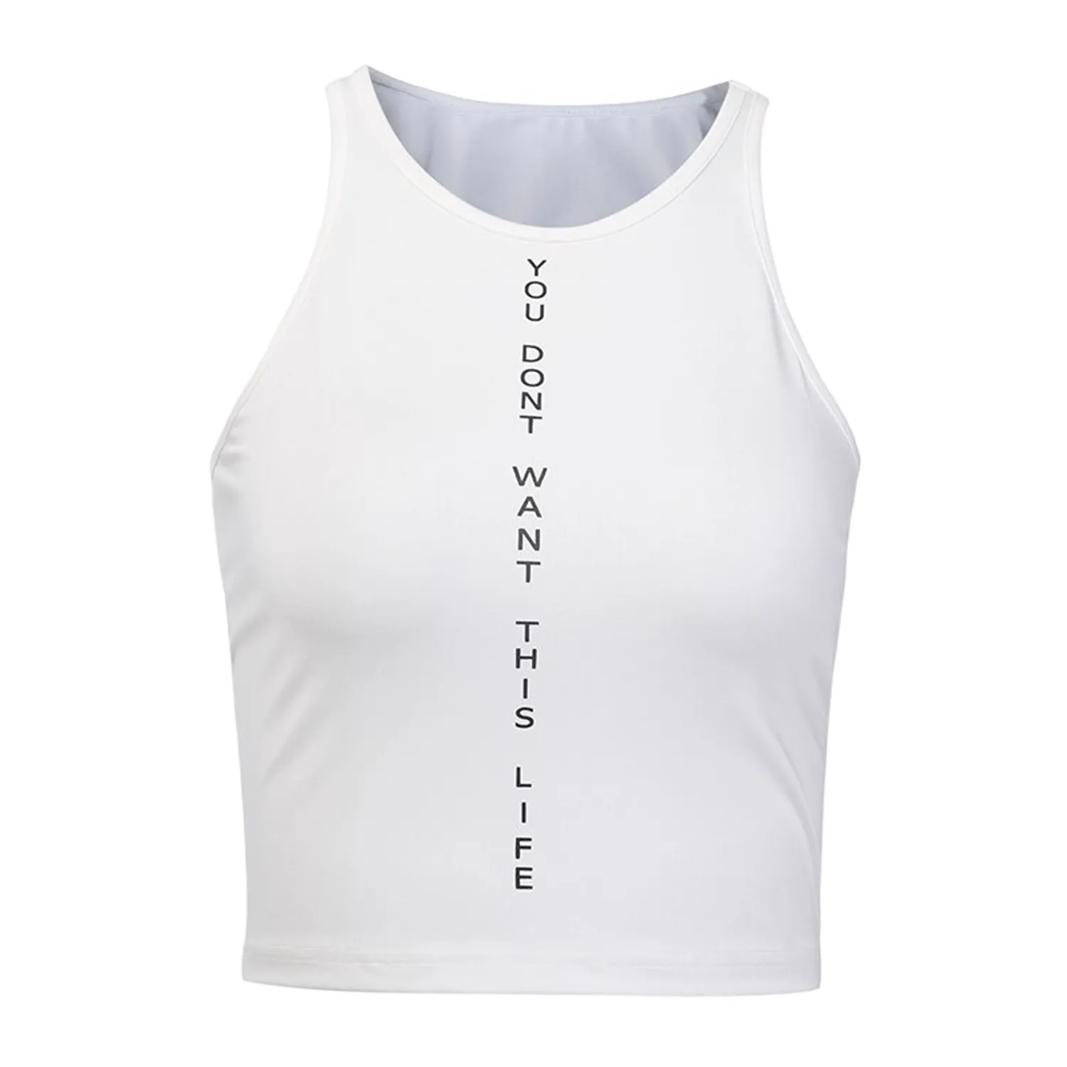 Women's Summer Casual O-Neck Slim Tank Top